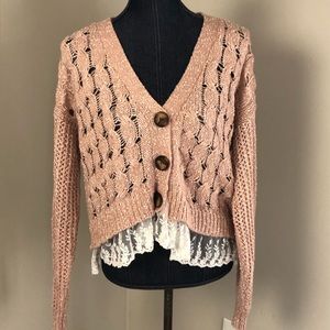 POL - medium- dusty pink sweater